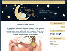 Tablet Screenshot of nurseatnight.com